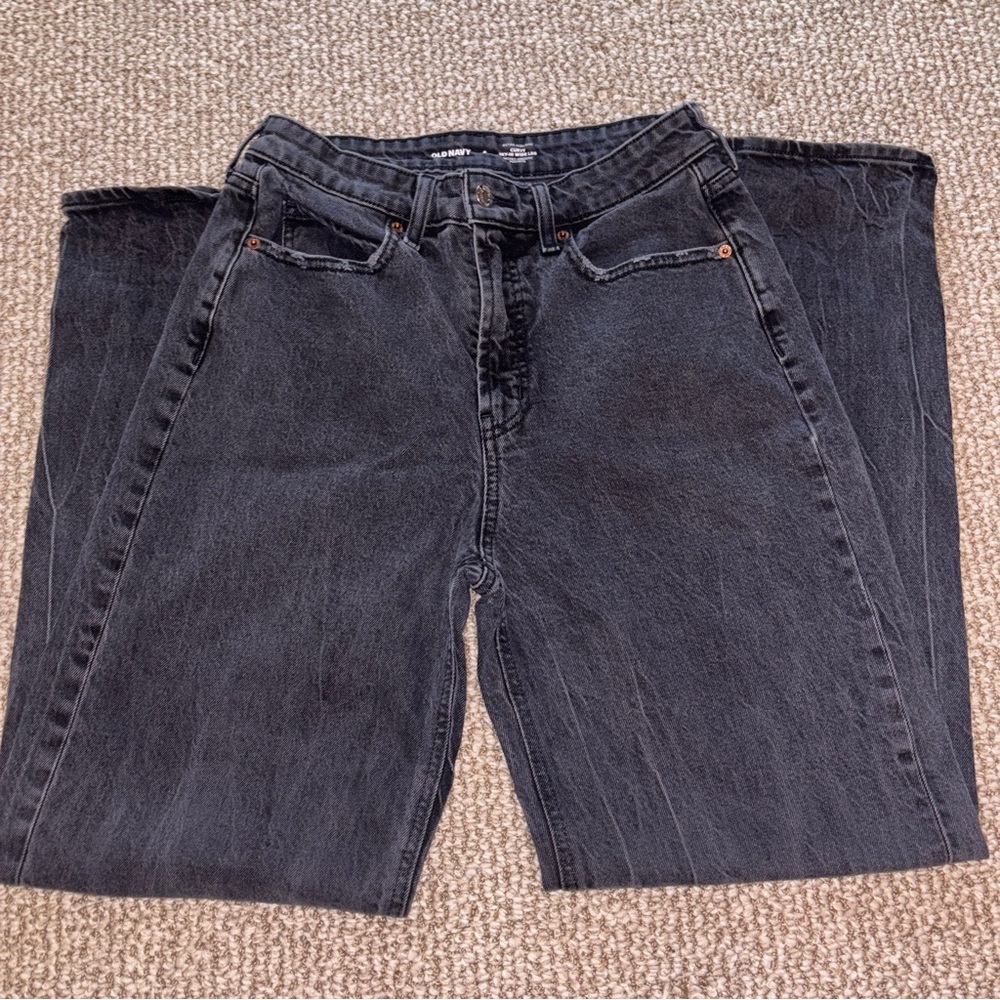 Faded Black Old Navy Jeans - Picture 4 of 7